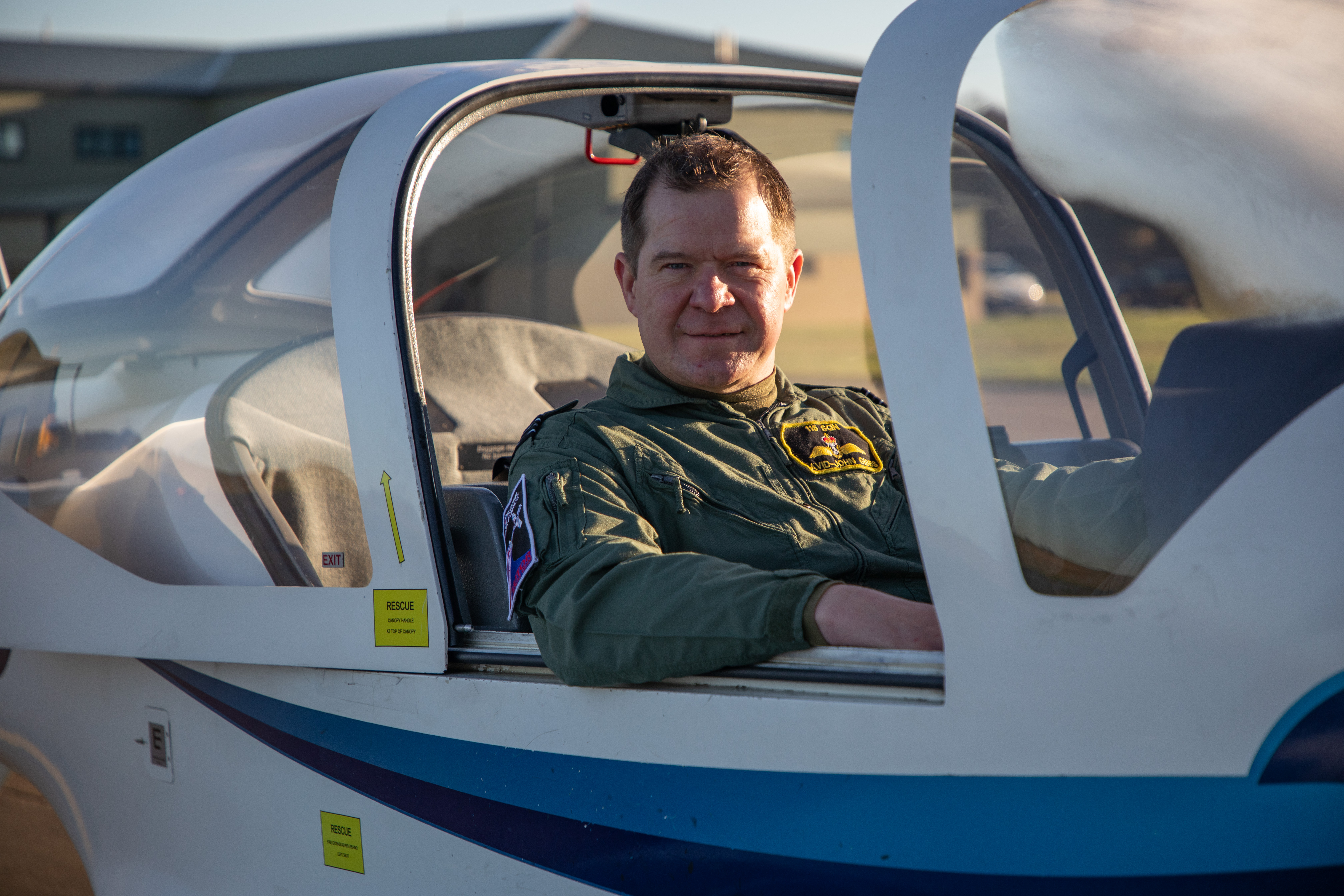 Flight Lieutenant David-John Gibbs